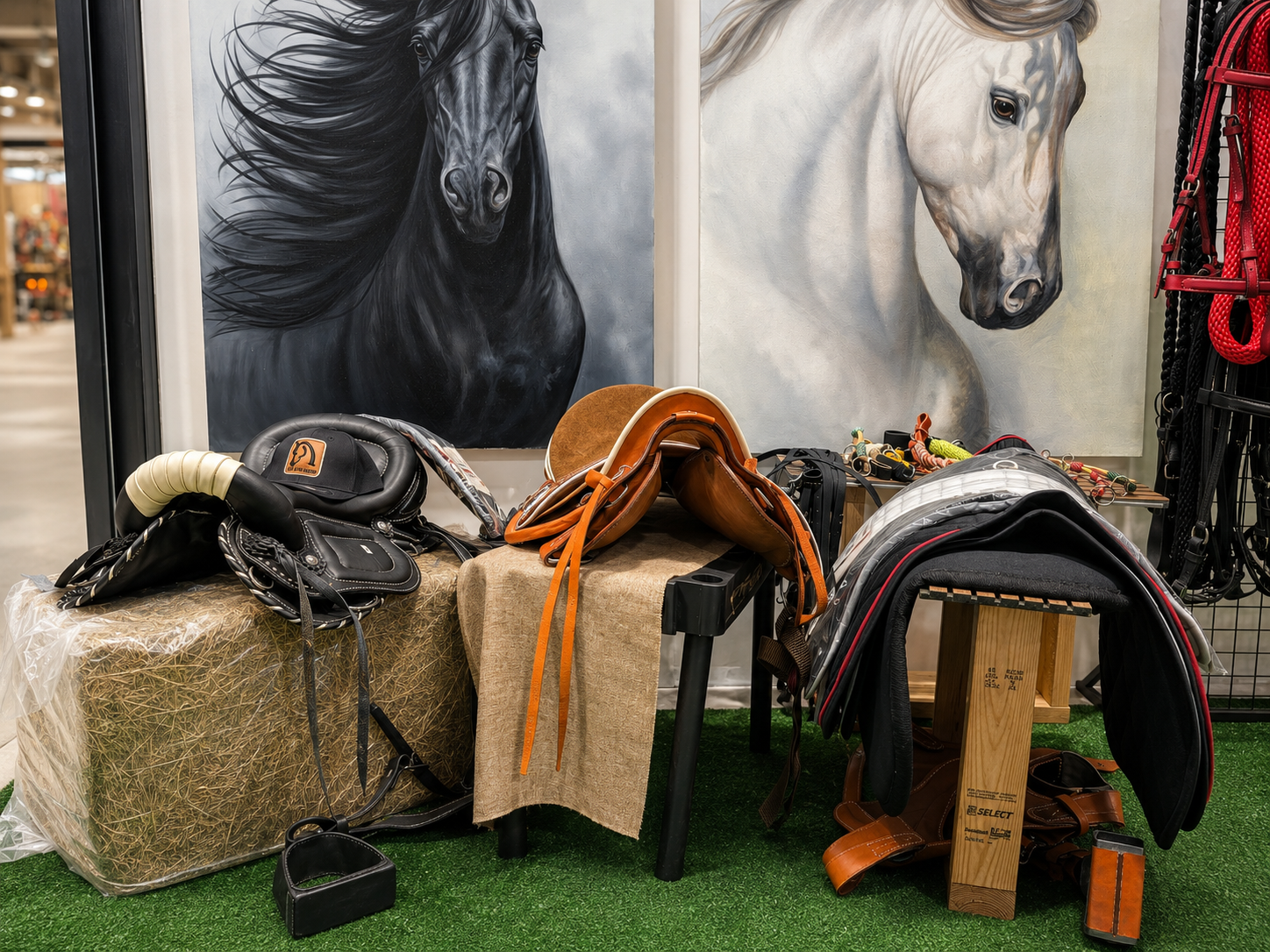 Paso Fino saddles and equestrian equipment